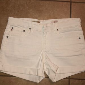 Adriano Goldschmied White jean shorts